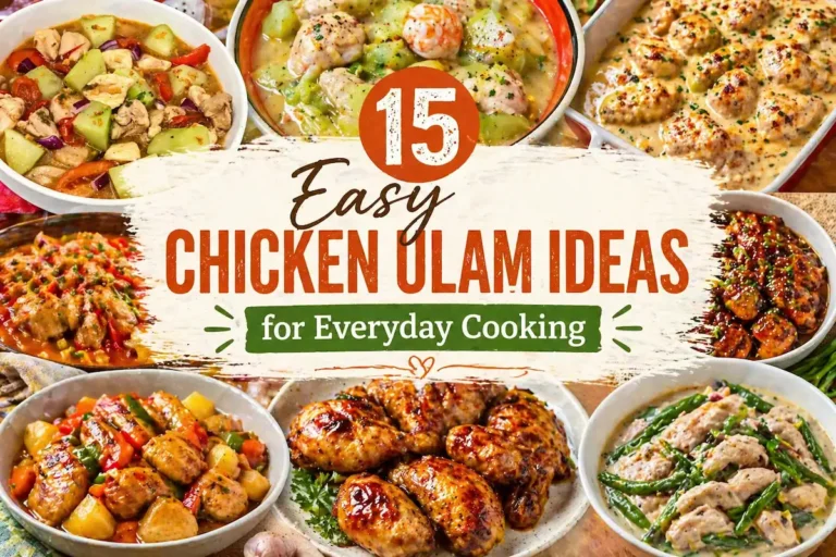 Easy Chicken Ulam Ideas