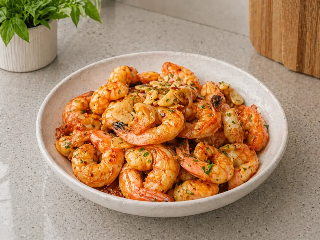 Butter Garlic Shrimp ulam
