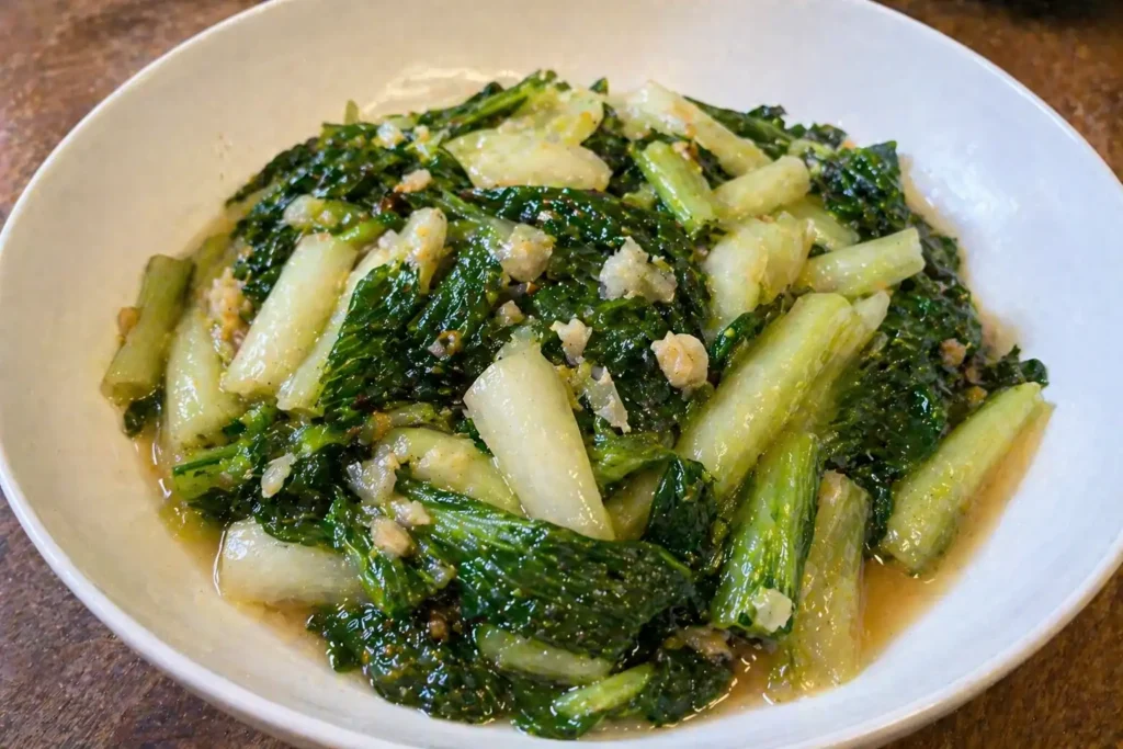 Ginisang pechay vegetable ulam