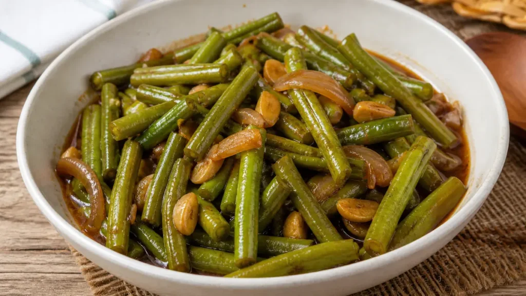 Adobong Sitaw (without Meat) ulam
