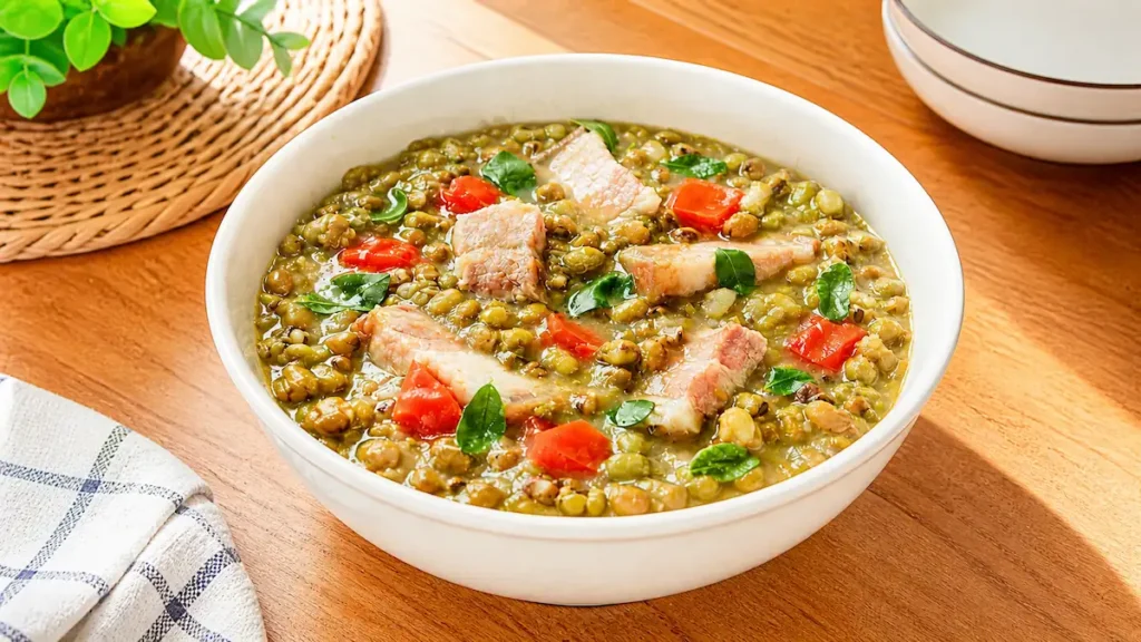 Ginisang Monggo with Small Pork