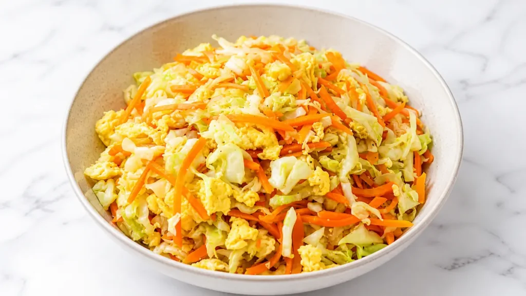 Ginisang Repolyo with Egg ulam