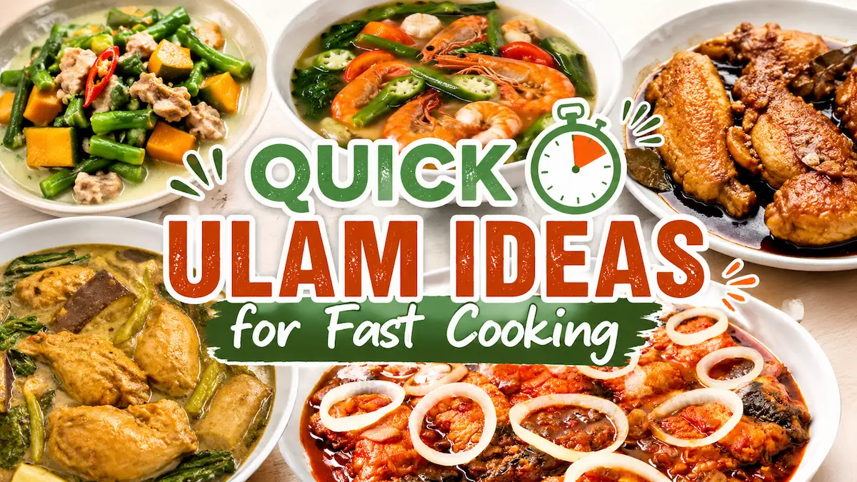 Quick Ulam Ideas