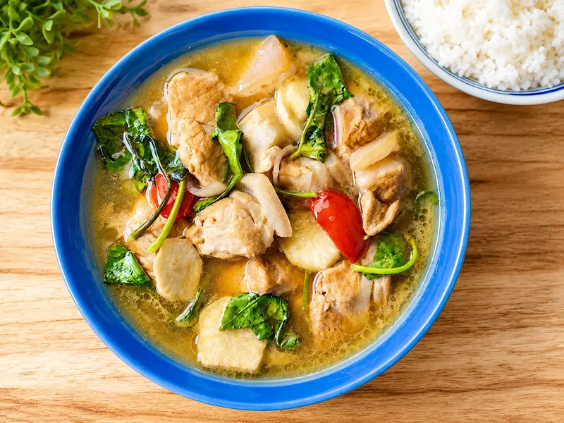 Sinigang na Baboy with Vegetables Ulam
