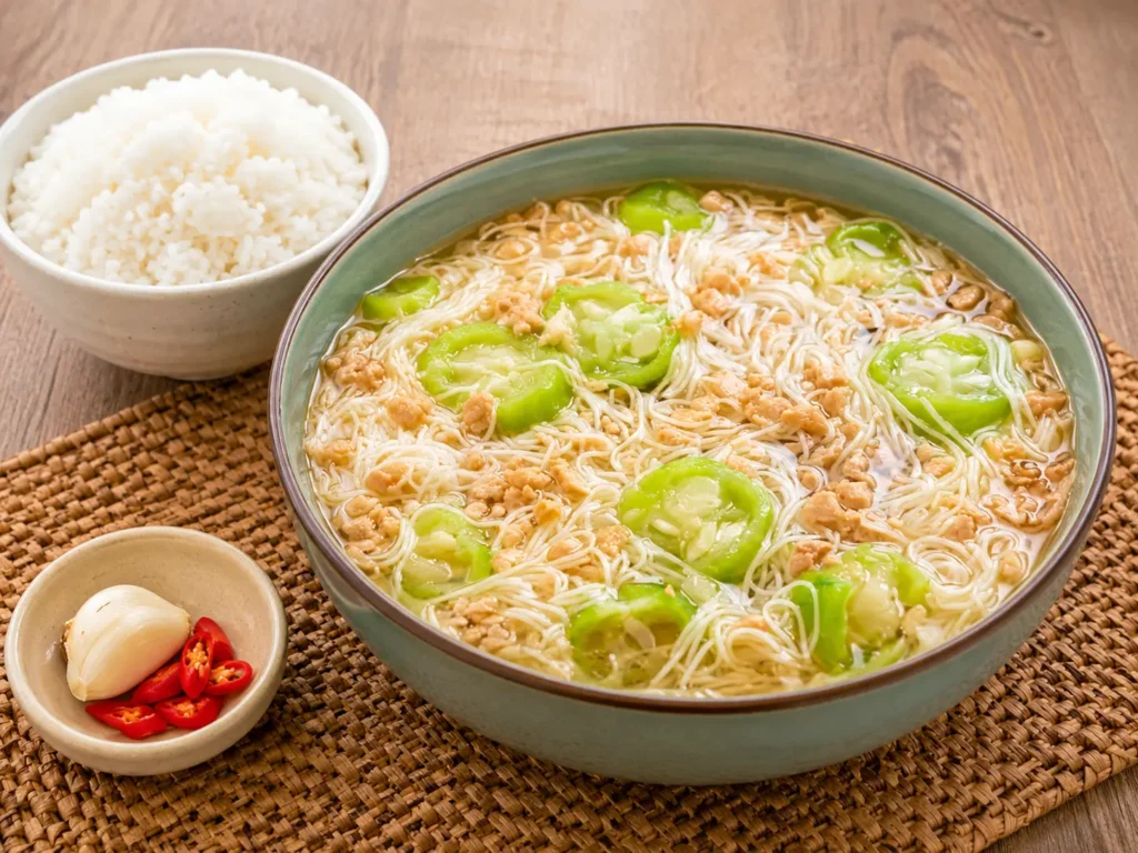 Misua with Patola - Ulam Ideas for Dinner