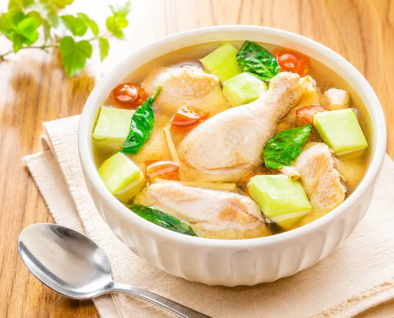 Tinolang Manok [Chicken Tinola] ulam