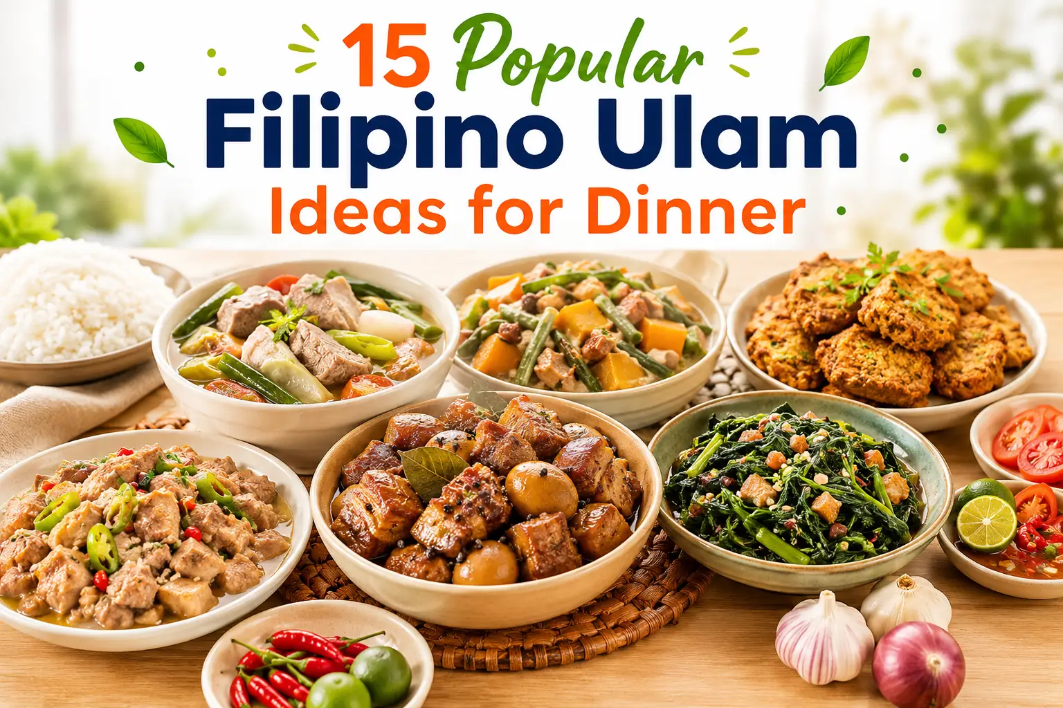 Ulam Ideas for Dinner